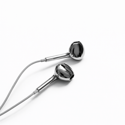 Chrome Wired Earbuds