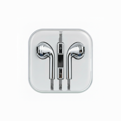 Chrome Wired Earbuds