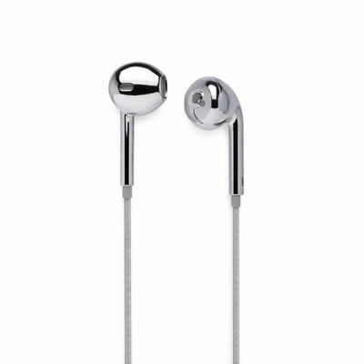 Chrome Wired Earbuds